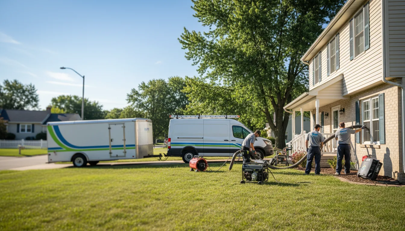Flooded Basement Restoration And Cleanup With Repair in Scandia, KS near me